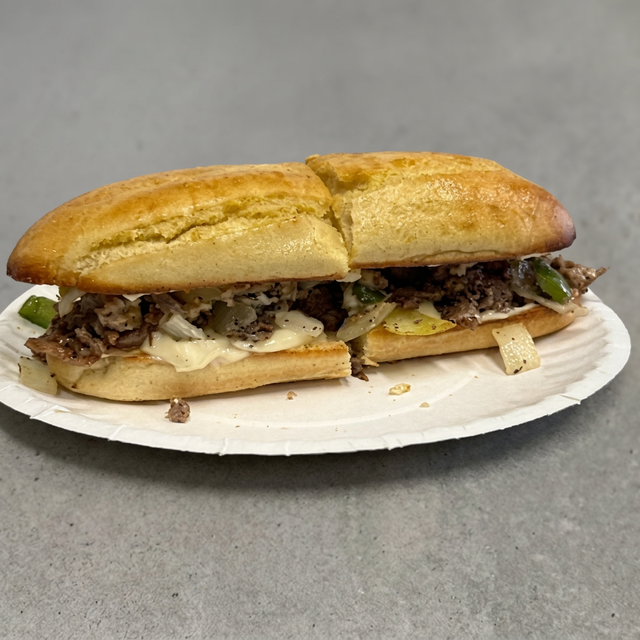 Philly Cheesesteak Hoagie.