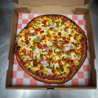 Tandoori Paneer Pizza (Tandoor-Roasted Indian Cheese Pizza)